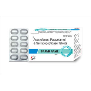 Aceclofenac, Paracetamol