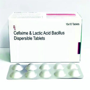 Cefixime & lactic Acid