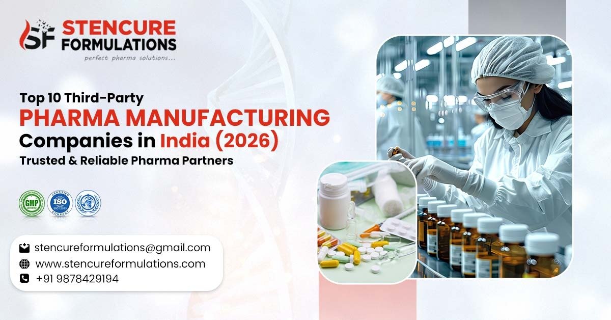 Top 10 Third Party Pharma Manufacturing Companies in India
