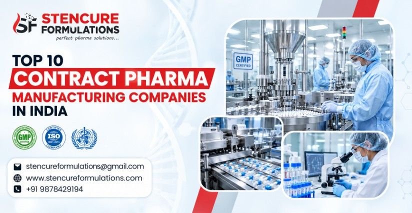 Top 10 Contract Pharma Manufacturing Companies in India